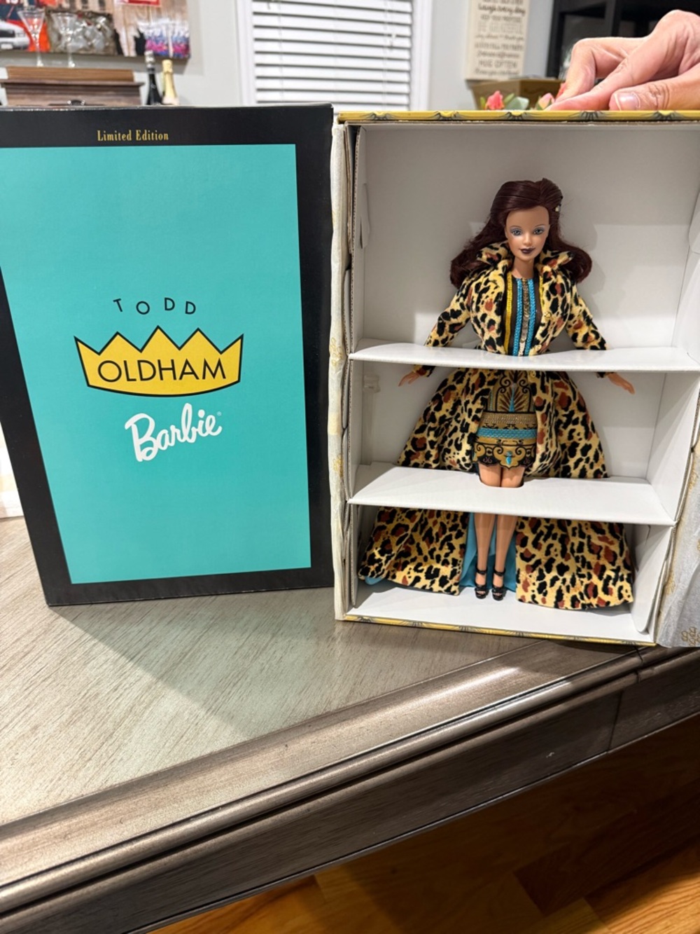 Todd Oldham Barbie Doll in Leopard Print Outfit